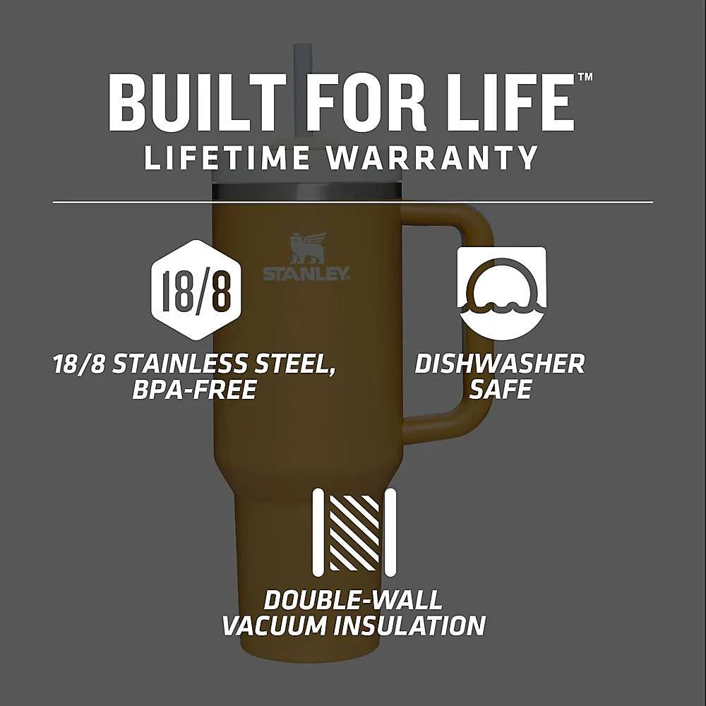 40oz Insulated Tumbler with Straw R981
