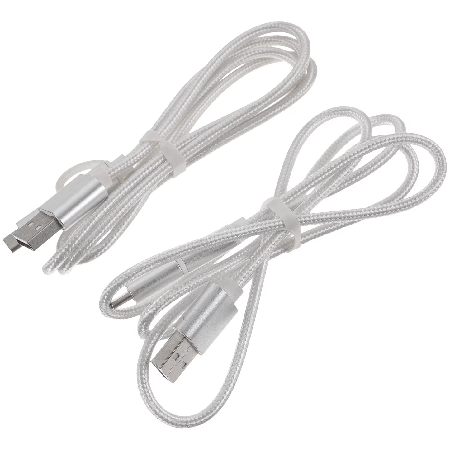 2 Pcs Phone Car Charger Cord Cables Data Line Snug Connection Rapid