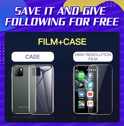 Mini Smartphone 3G Unlocked Android 6.0 Dual SIM 1GB RAM 8GB ROM U6876