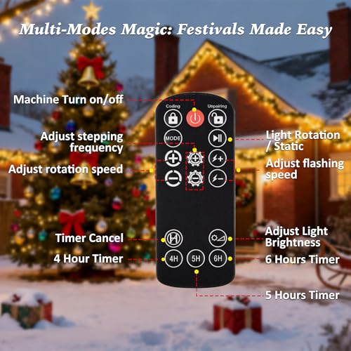 Outdoor Laser Lights Projector with Remote Control for Holiday Decor W676