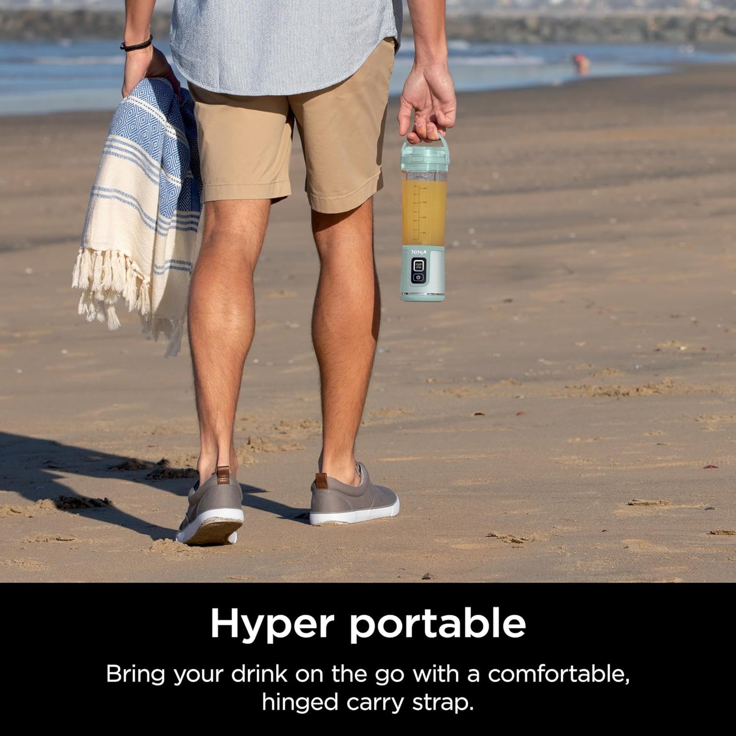 Portable Blender, Cordless, 18oz, for Shakes and Smoothies, BPA Free, USB-C Rechargeable G573