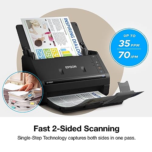 Color Duplex Desktop Document Scanner with Auto Document Feeder P90036