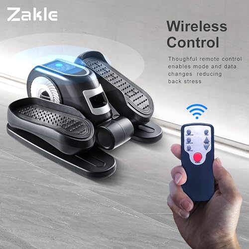 Under Desk Elliptical Machine with Remote Control and 12 Adjustable Speeds X285637
