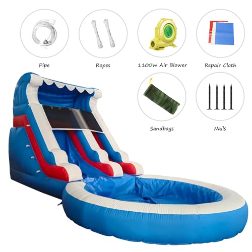 Commercial Inflatable Water Slide with Splash Pool for Kids and Adults Z801