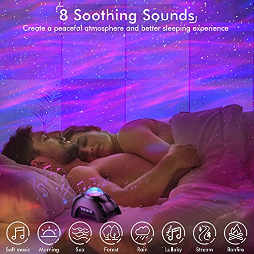 Galaxy Projector with Bluetooth Speaker and White Noise S67171
