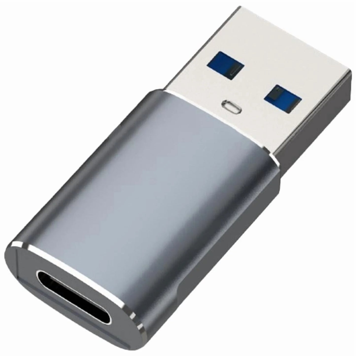 USB-C Female to USB-A Male Adapter for Data Transfer and Charging M83760