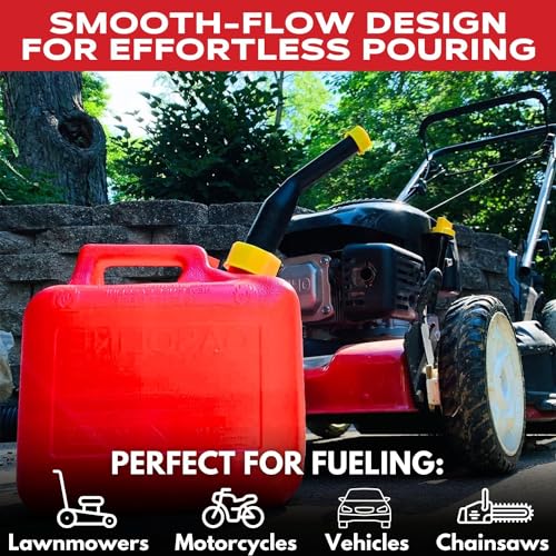 Rigid Spout Replacement and Vent Kit for Water Jugs and Gas Cans N15119