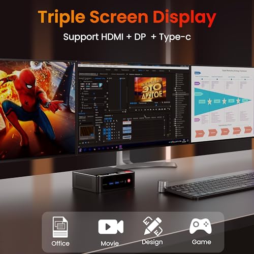 Mini PC AMD Ryzen 7 16GB RAM 1TB SSD WiFi 6 O31121