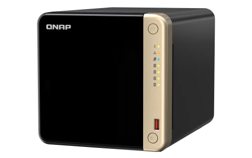 4 Bay Desktop NAS with Intel Celeron Quad-core Processor and Dual 2.5GbE F683073