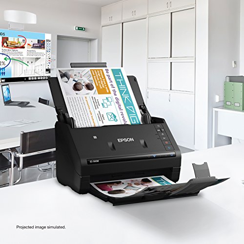 Wireless Color Duplex Desktop Document Scanner with Auto Document Feeder W8758