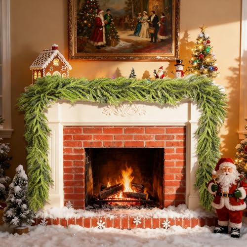 Artificial Norfolk Pine Garland 9FT for Holiday Decor D6529