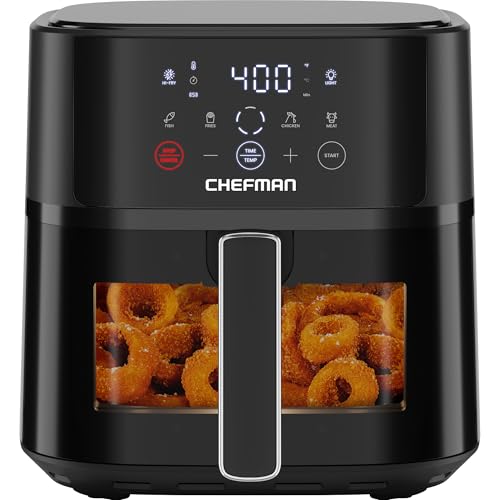 Air Fryer 6 QT with Touchscreen and 4 Presets C977097