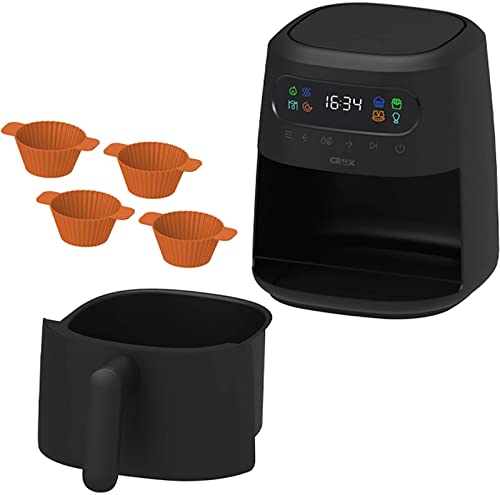 8 QT Digital Air Fryer with Touch Screen and TurboCrisp Technology F231