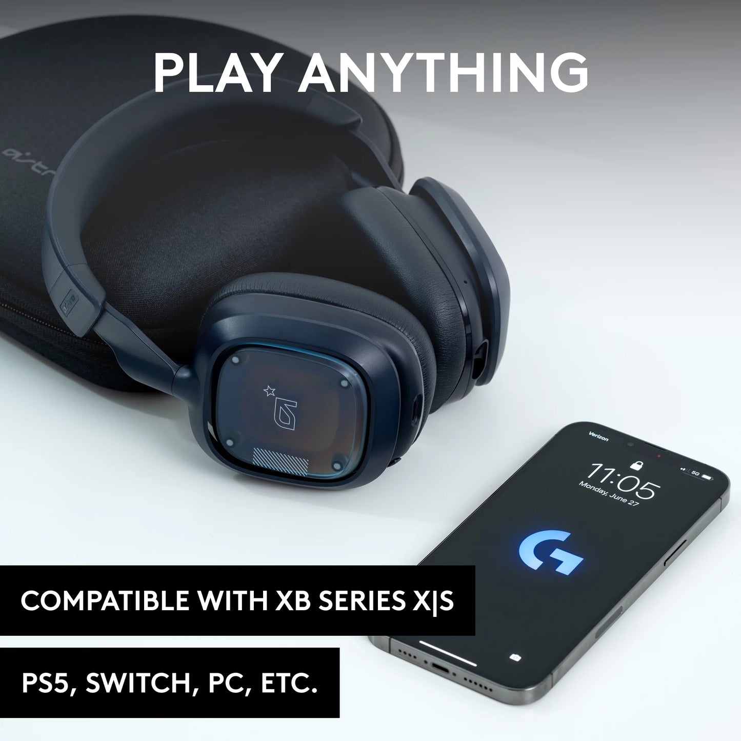 Wireless Gaming Headset with Bluetooth, Dolby Atmos, Detachable Boom S13634