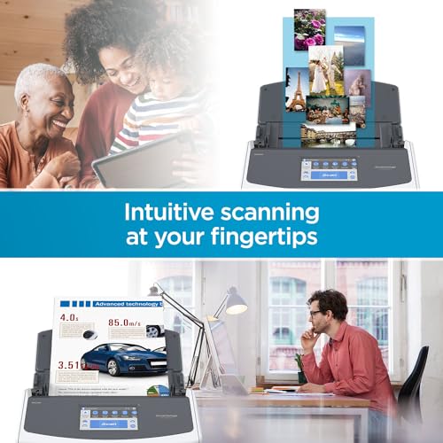 Wireless Document Scanner with Touchscreen and Auto Document Feeder I397