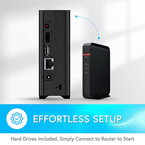 4TB 1-Bay NAS Network Attached Storage with HDD Included D801