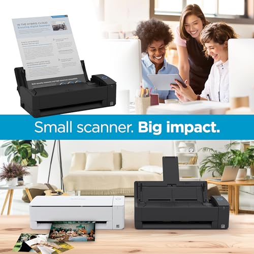 Compact Wireless Double-Sided Document Scanner with Auto Feeder Z26927