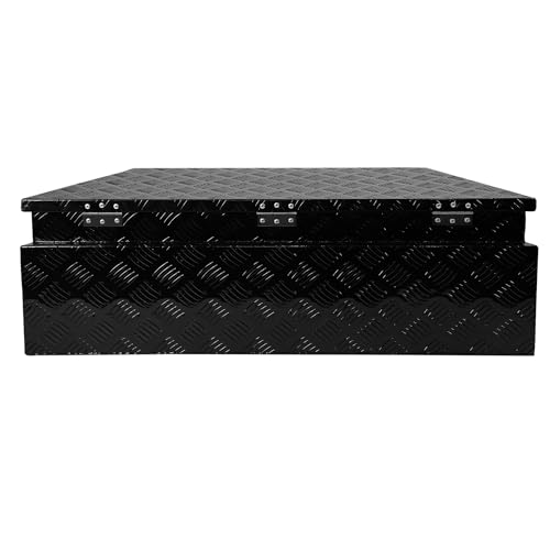 Aluminum Trailer Tongue Tool Box, 28 Inch with Lock Keys T530