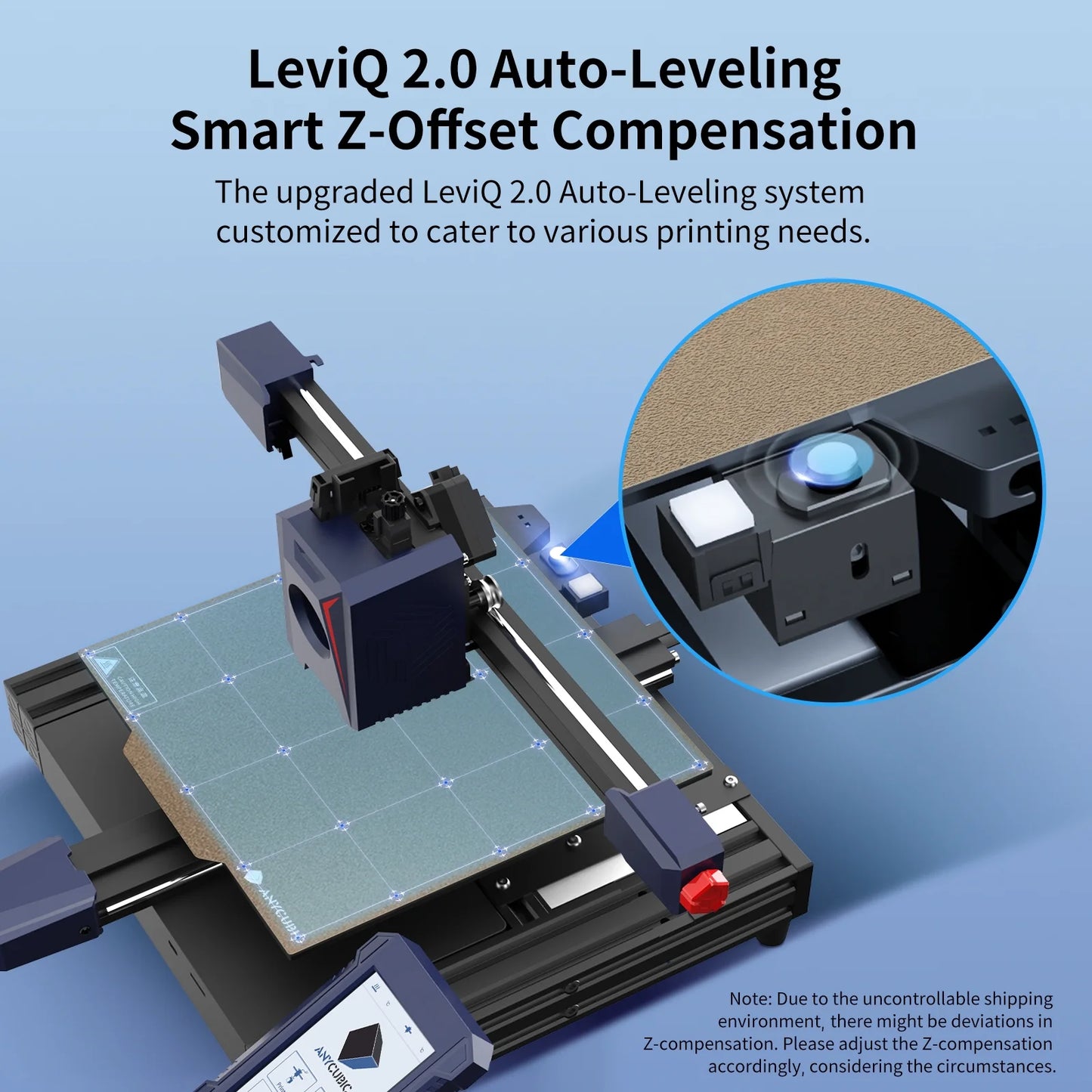 3D Printer, Auto Leveling, 8.7"x8.7"x9.84" C5718