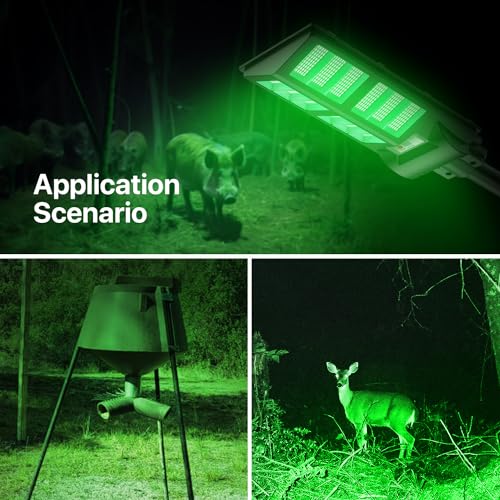 Green Solar Hog Hunting Light with Remote for Night Hunting P649894