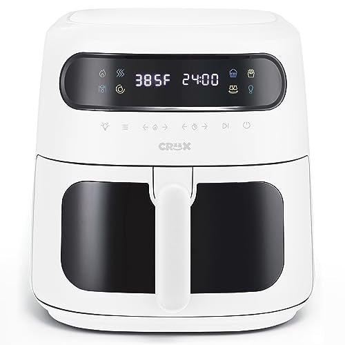 8 QT Digital Air Fryer with Touch Screen and TurboCrisp Technology F231