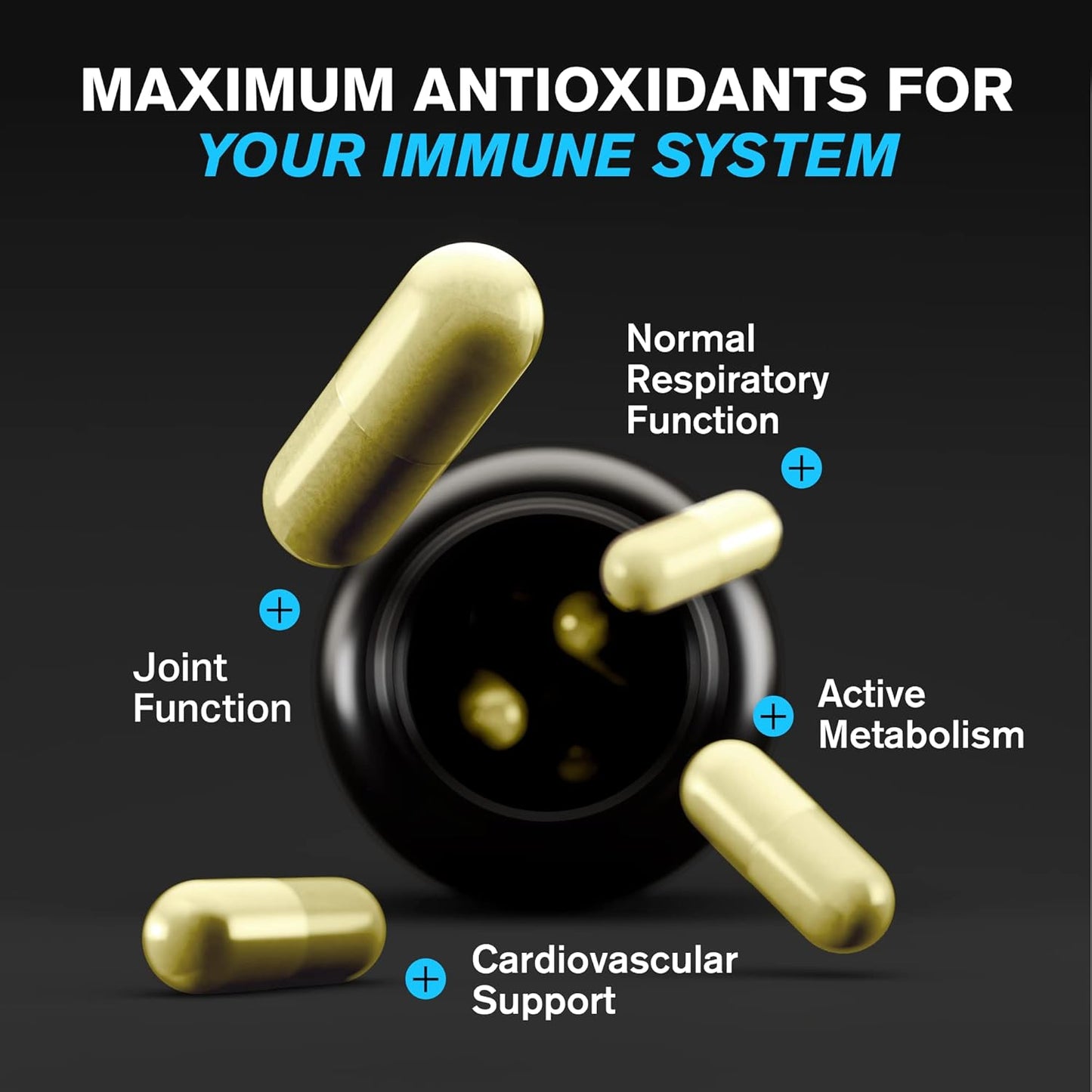 Quercetin with Bromelain 500mg Capsules, Immune Support & Joint Comfort P735
