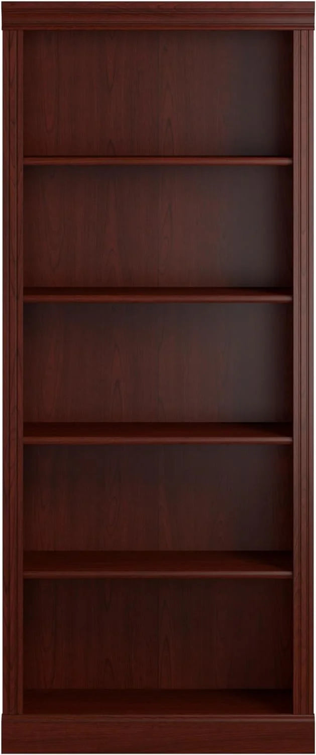 5 Shelf Bookcase in Harvest Cherry L22271