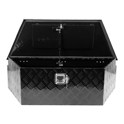 Aluminum Trailer Tongue Tool Box, 28 Inch with Lock Keys T530