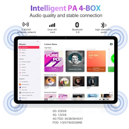 11 Inch 2.4K Display Tablet, 16GB RAM 256GB ROM, 8580mAh Battery B9447