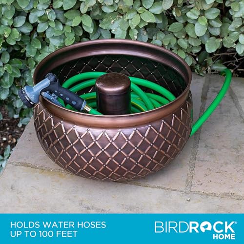 Metal Water Hose Holder for Garden Patio Storage U866