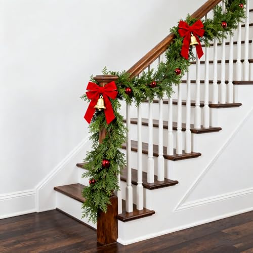 9 Ft Christmas Garland Norfolk Pine Artificial Greenery for Holiday Decor M277554