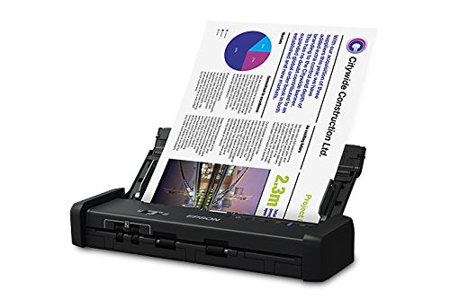 Wireless Compact Desktop Document Scanner with Auto Document Feeder B4143