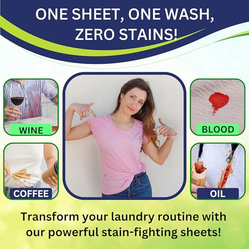 Laundry Detergent Sheets, Fresh Linen, 120 Loads I1328