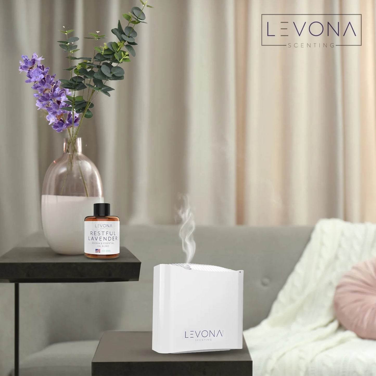 Pure Essential Oil for Diffuser - Lavender Floral Blend with Eucalyptus and Bergamot Z244