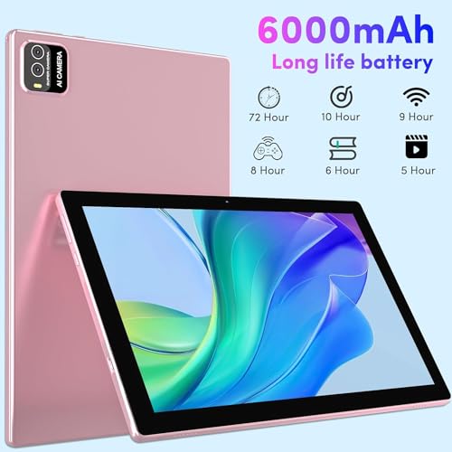 10 Inch Android Tablet with Keyboard Case Mouse Stylus S54567