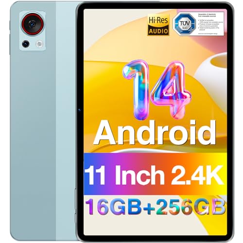 11 Inch 2.4K Display Tablet, 16GB RAM 256GB ROM, 8580mAh Battery B9447