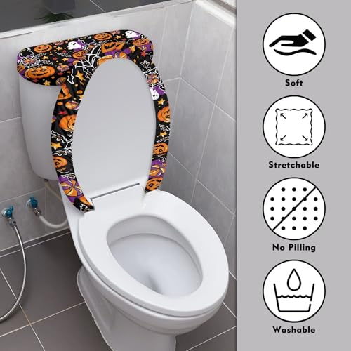 Christmas Toilet Lid and Tank Cover Set for Bathroom Decor Q334993