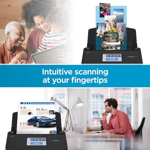 Wireless Document Scanner with Touchscreen and Auto Document Feeder I397