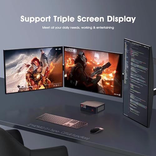 Mini PC N100 16GB DDR4 512GB SSD Triple Display 4K 60Hz P593
