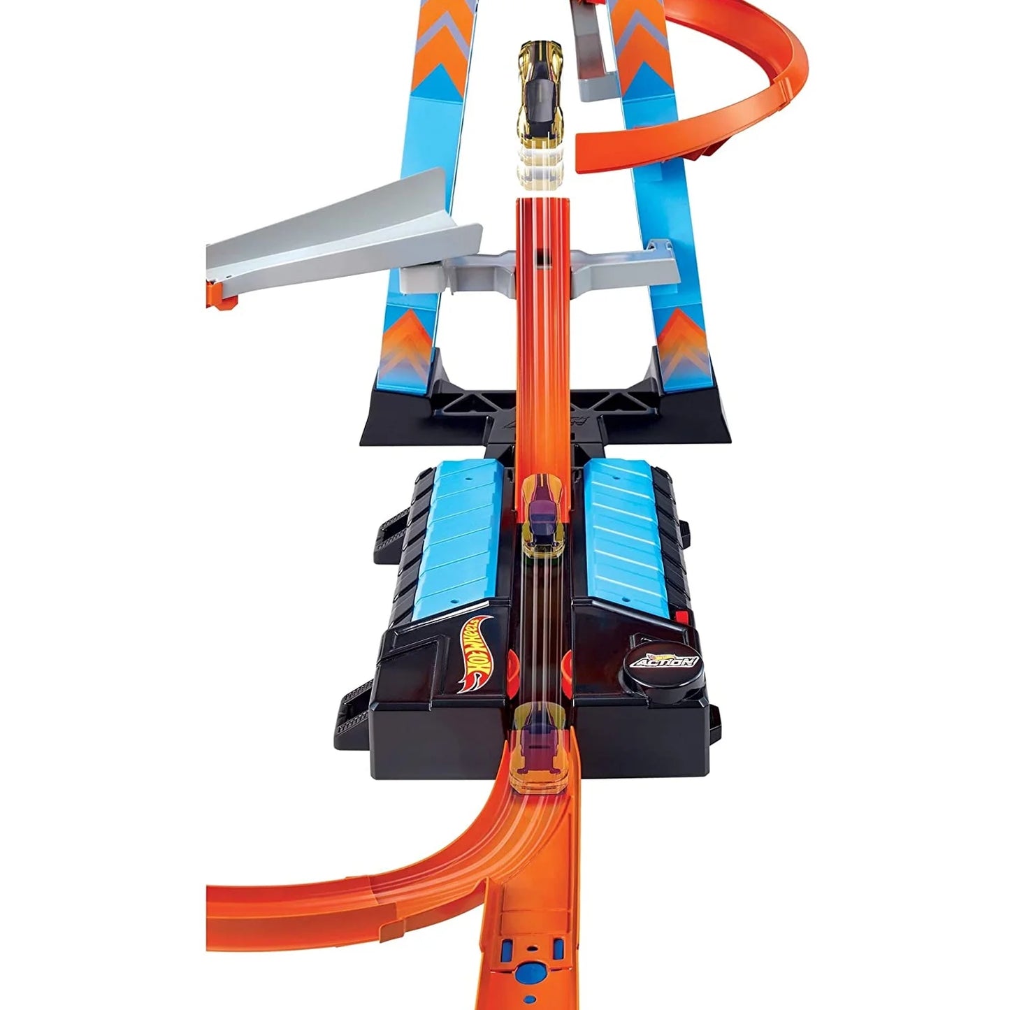 Action Sky Crash Tower Track Motorized Racing Playset I81629