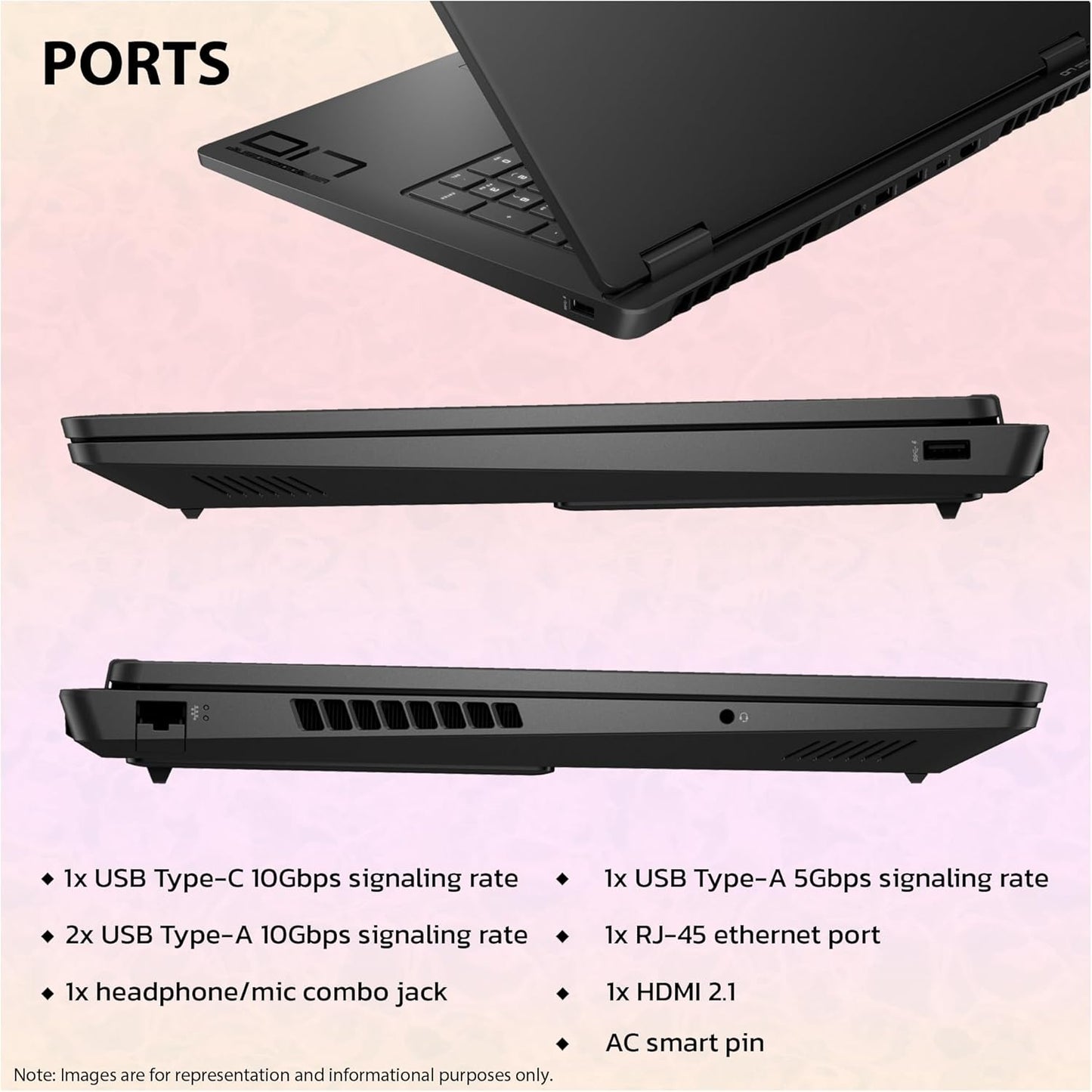 Gaming Laptop, 17.3" QHD, RTX 4070, 64 GB RAM, 2 TB SSD P357303