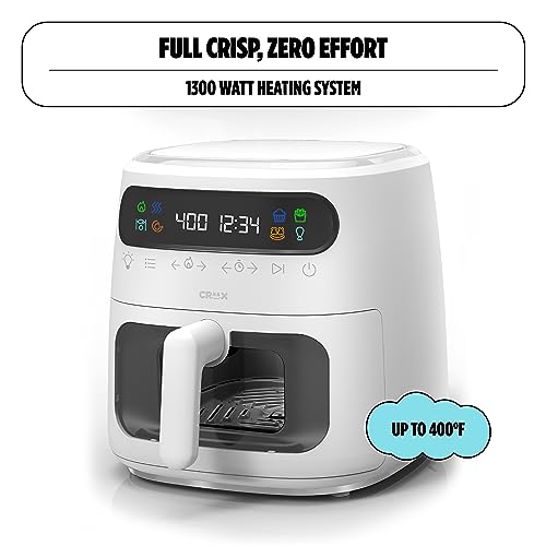 8 QT Digital Air Fryer with Touch Screen and TurboCrisp Technology F231