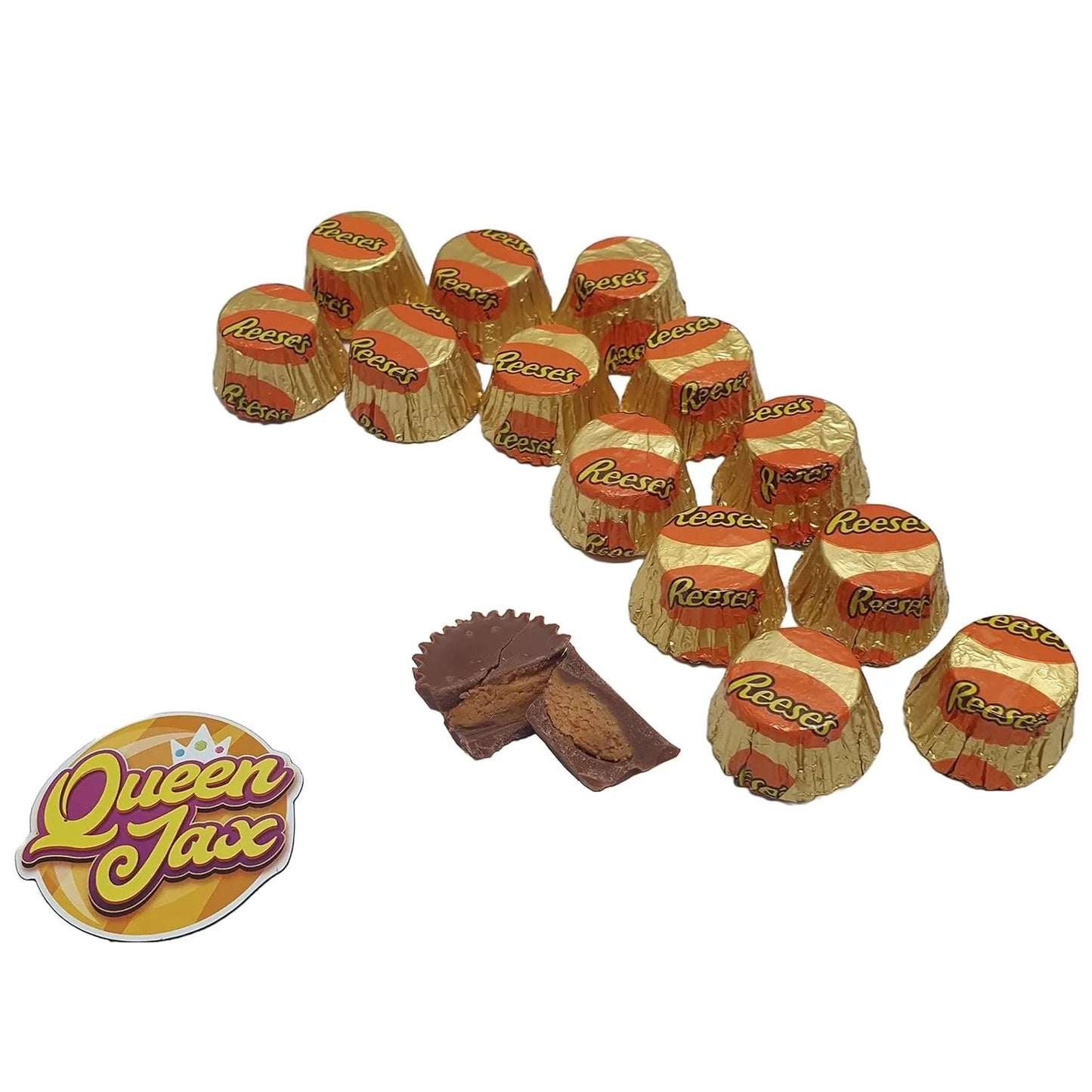 Mini Peanut Butter Cups - 4 Pound Bag - Individually Wrapped Q84290