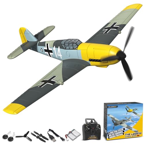 RC Plane 3 Channel Remote Control Airplane Fighter Toy, 2.4GHz 6-axis Gyro, Easy to Fly for Adults Kids Beginners Q215470