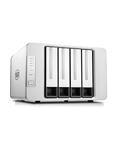 TERRAMASTER F4-423 4-Bay High Performance NAS for SMB with N5095 Quad-core CPU, 4GB DDR4 Memory, 2.5GbE Port x 2, Network Storage Server (Diskless)