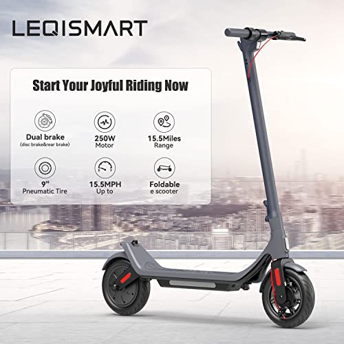 Electric Scooter for Commuting, 15.5 MPH, Dual Braking M716