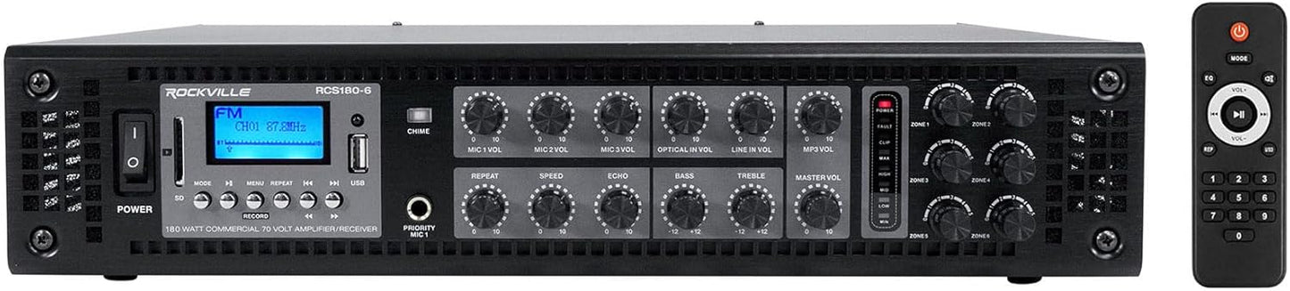Bluetooth Multi Room Home Audio System with 14 Ceiling Speakers C32862