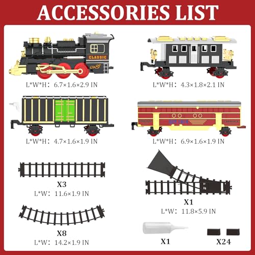 Train Set with Smokes, Lights and Sound for Toddlers H75722