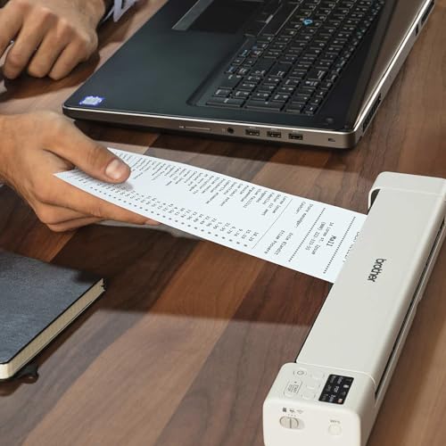 Duplex Wireless Compact Mobile Document Scanner N86960
