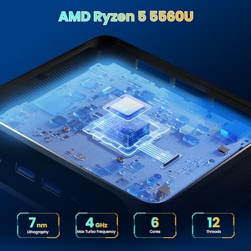Mini PC AMD Ryzen 5 16GB RAM 1TB SSD P282471